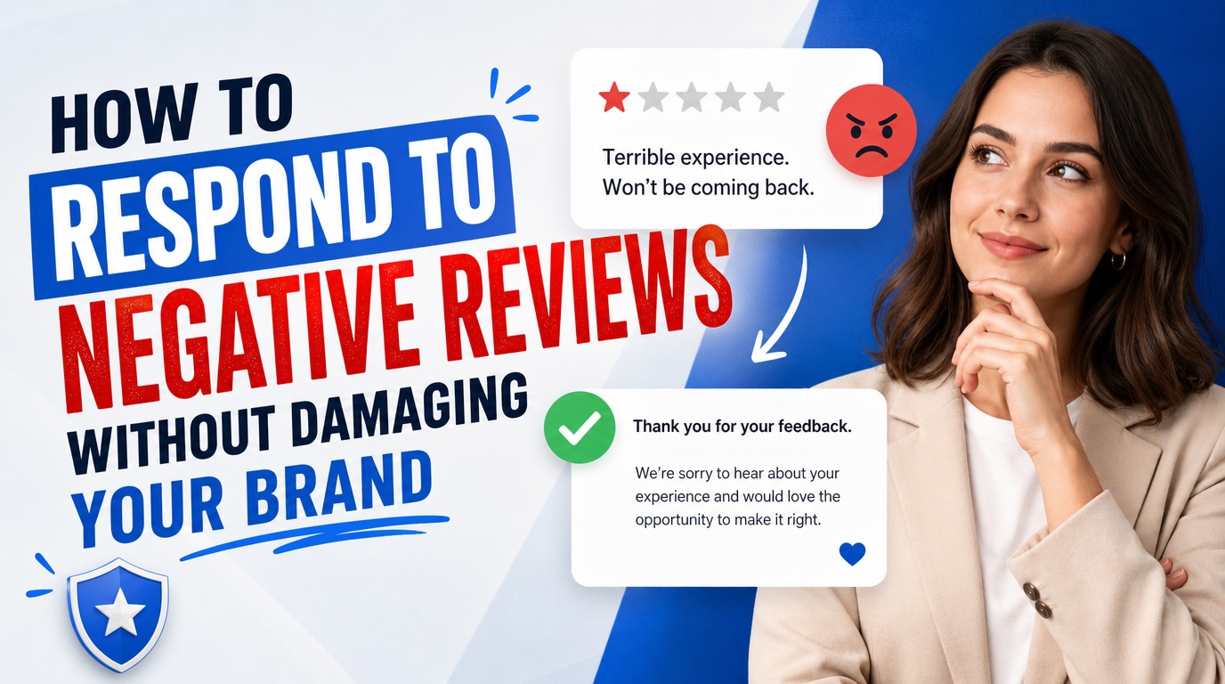 How to Respond to Negative Reviews Without Damaging Your Brand